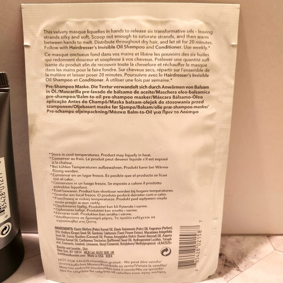 Bumble & Bumble Straight Blow Dry Balm and Hairdresser's Invisible Oil NEW - Picture 6 of 8